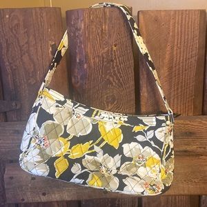 Vera Bradley Cassidy Dogwood Shoulder Bag EUC